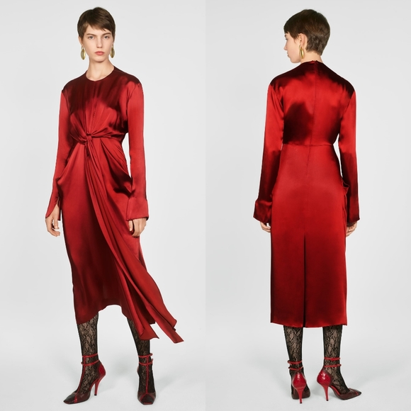 Zara Campaign collection tie dress - Picture 2 of 8